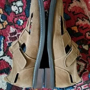 Calto Fisherman Sandals suede shoes brown, Lifters sz 8 Calto Tall Man Shoes | Shoes | Calto Fisherman Sandals Suede  main image 4